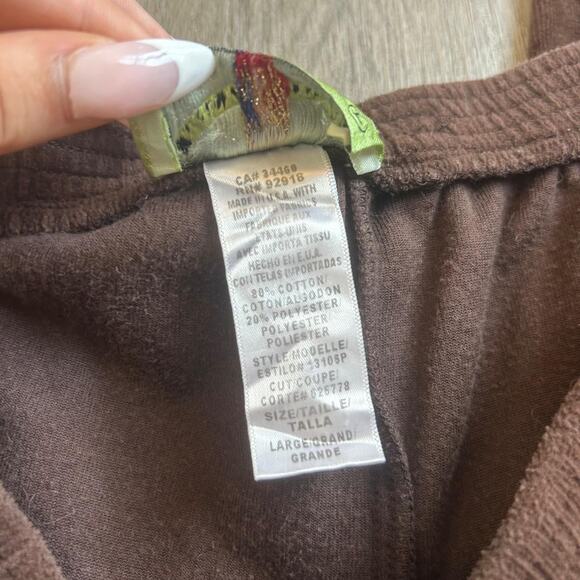 Y2k juicy couture brown sweatpants - Picture 4 of 4